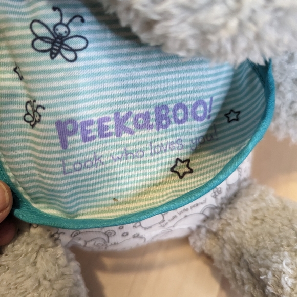 Hallmark peekaboo elephant recordable plush - Picture 5 of 8